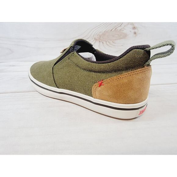 Xtratuf Mens Sharkbyte Green XSB-300 Canvas Boat Shoes Size 7. 5 - Picture 11 of 13